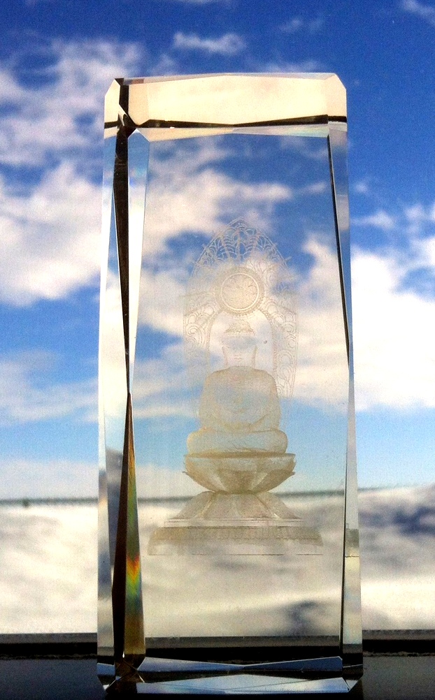 Radiant Buddha Within The Limitless Sky